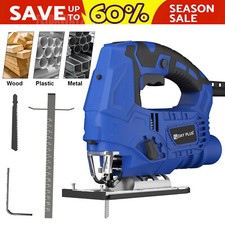 5800W Electric Jigsaw Cutter 6 Speed Laser Guide 45° Pendulum Wood Metal Jig Saw