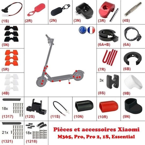 Parts and accessories - and,
