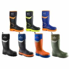 Buckbootz Buckler Safety Welly Boots Hi Viz WaterProof Wellies BBZ6000 BBZ8000