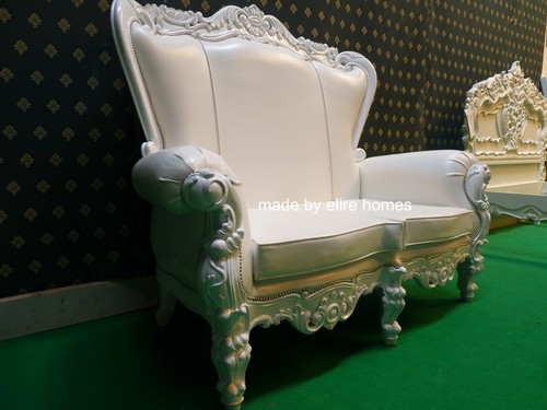 Bespoke faux leather sofa - sofa, with