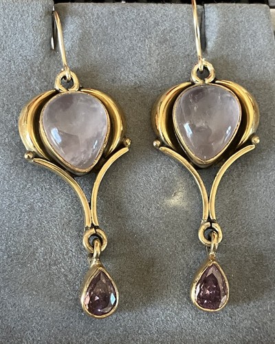 Sterling silver 22ct - &, gold