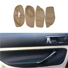 4pcs rhd beige lather car - lather,