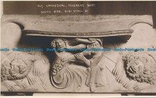 R049572 Ely Cathedral. Miserere Seat. South Side Sub Stall. Starr and Rignall