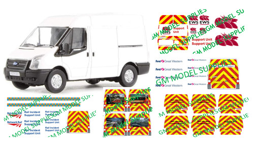 Waterslide decals code 76 - 3, 1:76