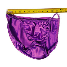 Vtg Delicates Satin String