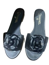 Chanel Leather Camilla Slider