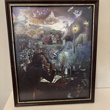 DUFEX FOIL Art Hans Christian Andersen By Janet & Anne Grahame Johnstone framed 