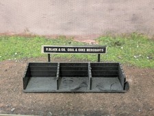 OO Gauge P. Black & Co. Coal & Coke Merchants Coal Bunker