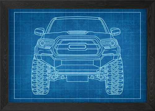 Toyota tacoma 4x4 framed wall - tacoma,