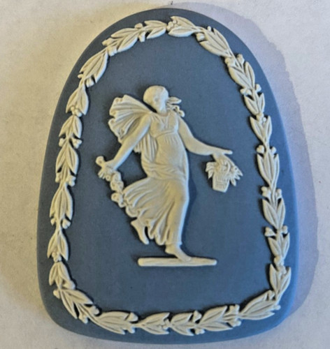 Wedgwood blue jasperware cameo - wedgwood,