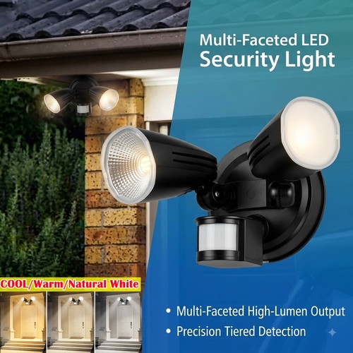 Led pir sensor floodlight - led,