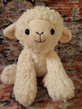 ASDA Large Cream Sheep Lamb Plush Soft Toy Cuddly