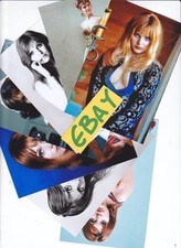 POSTFREE UK - 7 Photo Set C  Beautiful TV Star MADELINE SMITH  - Hammer Horror