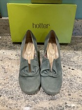 Hotter Donna Dark Aqua Suede