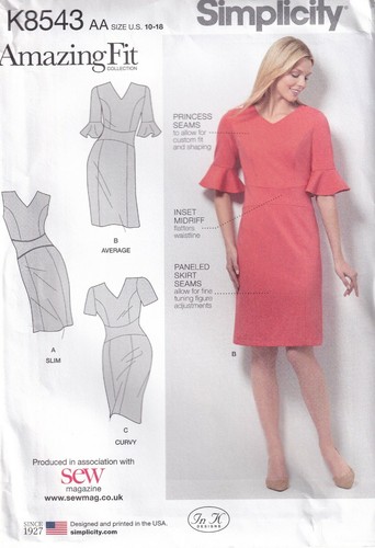Simplicity sewing pattern 8543 - simplicity,