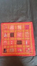 2 x Patchwork cushion covers indian style