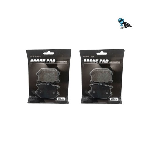 Front rear brake pads for - front,