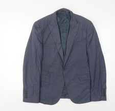 Next Men's Blue Suit Jacket