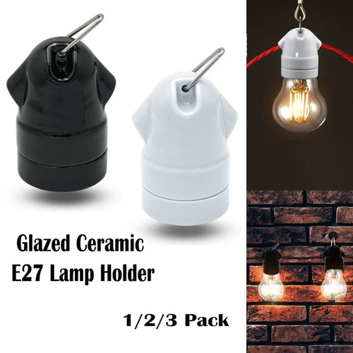 Glazed ceramic edison - edison, screw