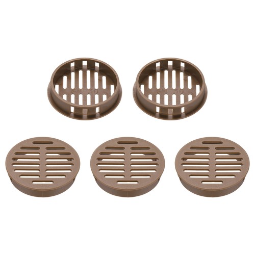 5pcs round cabinet vent - round, 1.97"