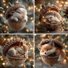 2D Forest Animal Acorn Nature