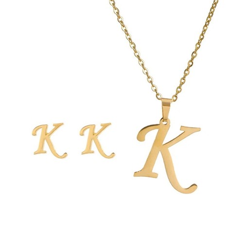 Personalised initial necklace - personalised,