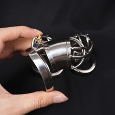 Metal Chastity Cage Device