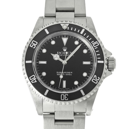 Rolex submariner 14060 black - rolex,