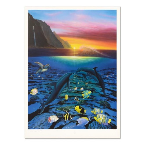 Wyland kiss for the sea - "kiss,
