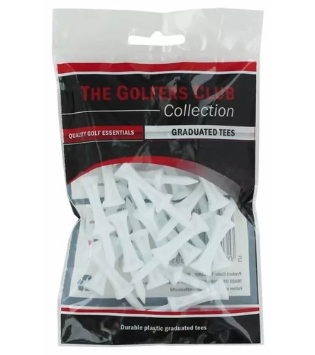 Golfers club plastic graduated - golfers,