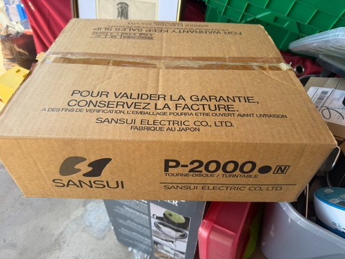 Sansui 2000 turntable - p-2000,