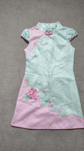Girls chinese dress 140cm - girls,