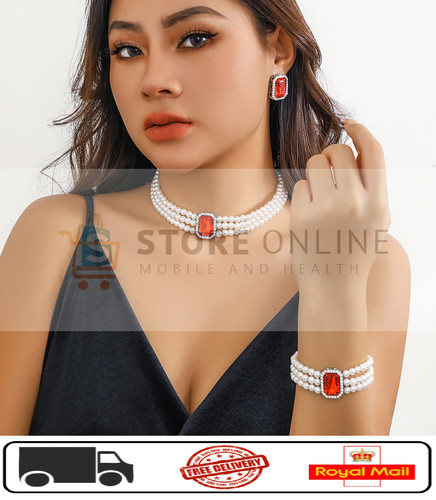 Ladies necklace earring - ladies,