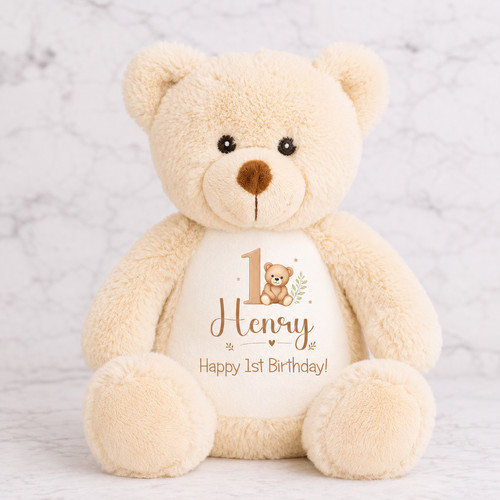 Personalised teddy bear baby - teddy,