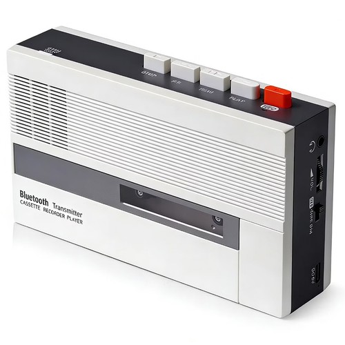 Retro cassette player - retro, recorder
