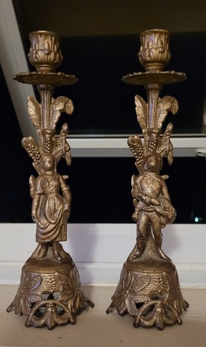 Pair vintage figural - pair,
