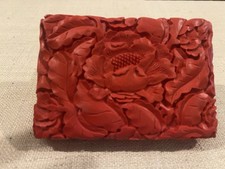 Vintage chinese cinnabar box - vintage,