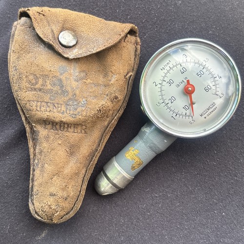 Vintage motometer tyre - motometer,