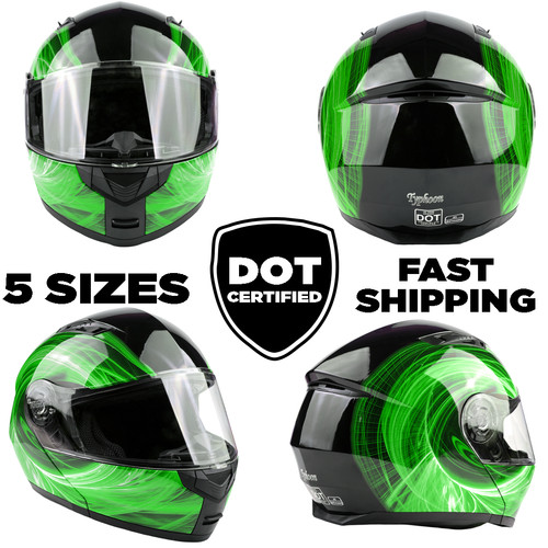 Dot adult modular helmet with - dot,