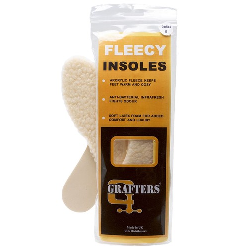 Fleece insoles ladies fitting - fleece,
