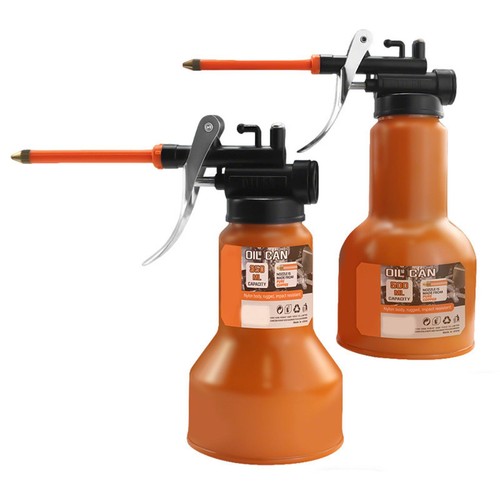 Oil can dispenser portable - can,