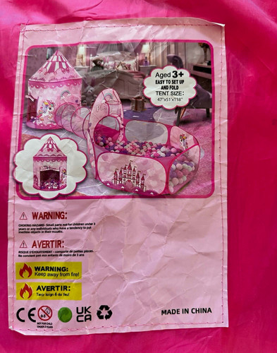 Pink unicorn pop - pop-up, play