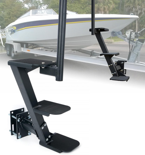 Heavy duty boat trailer steps - duty,
