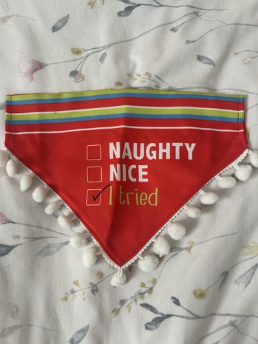 Christmas dog bandana - christmas, red