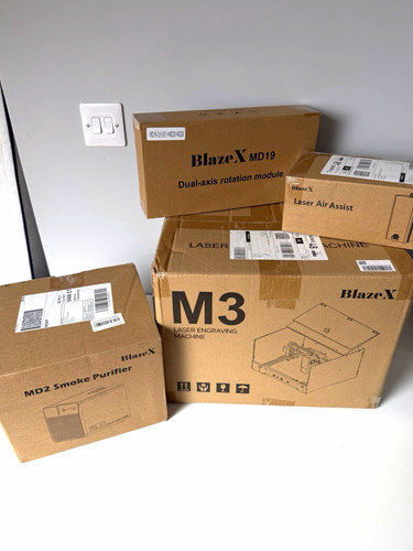 Blazex cnc laser engraving - m3,