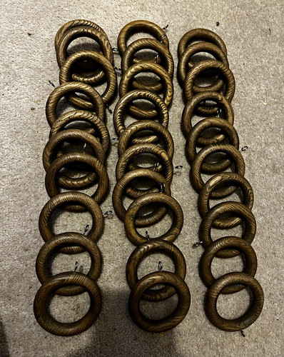 Wooden curtain rings - curtain,