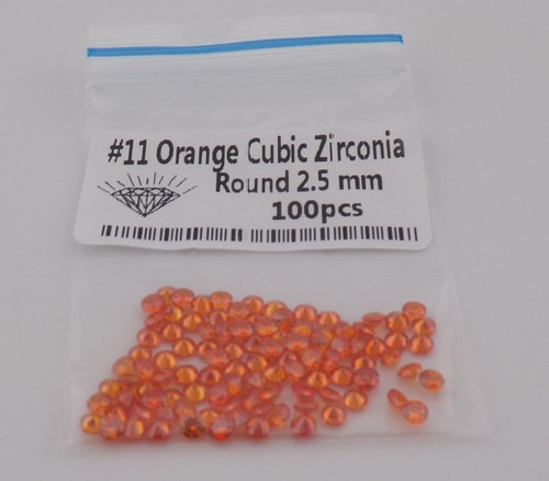 Cubic zirconia loose stones - cubic,