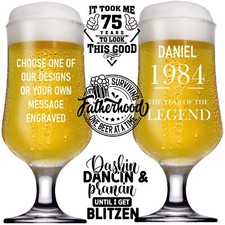 Personalised engraved glass - personalised,
