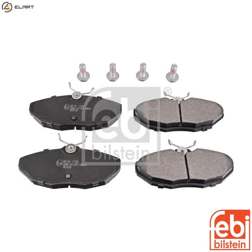 Brake pad set - set, disc