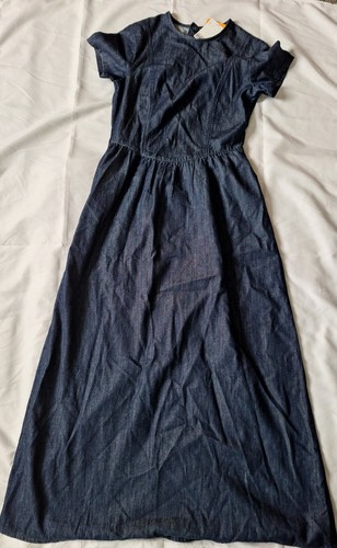 Divided denim midi - h&m,